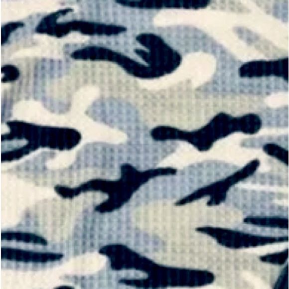 NWT Born Sleepwear Blue Camouflage Long Sleeve Top & Lounge Pants - Picture 10 of 12